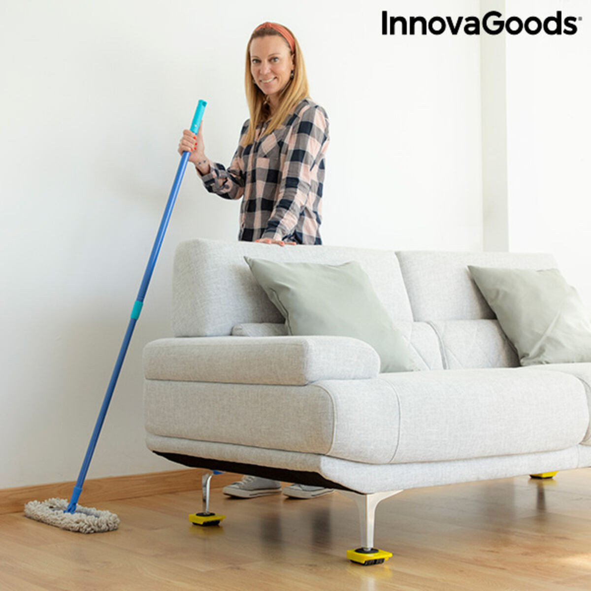 Kit di Sollevamento e Trasporto per Mobili - HeavEasy InnovaGoods (5 Pezzi)