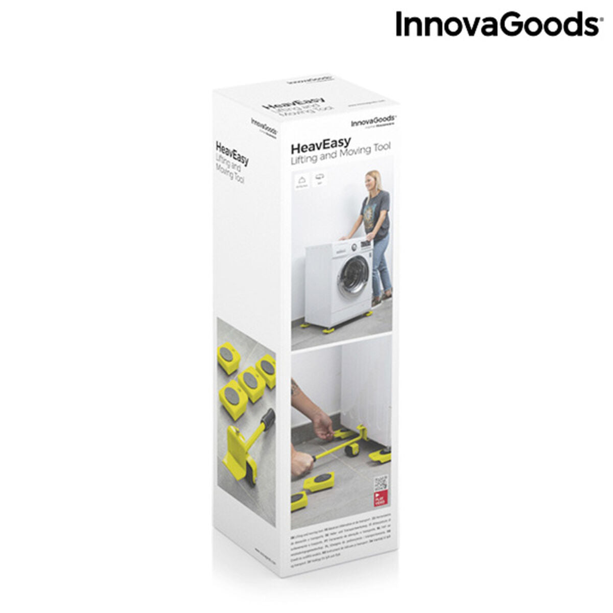 Kit di Sollevamento e Trasporto per Mobili - HeavEasy InnovaGoods (5 Pezzi)