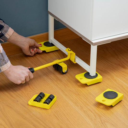 Kit di Sollevamento e Trasporto per Mobili - HeavEasy InnovaGoods (5 Pezzi)